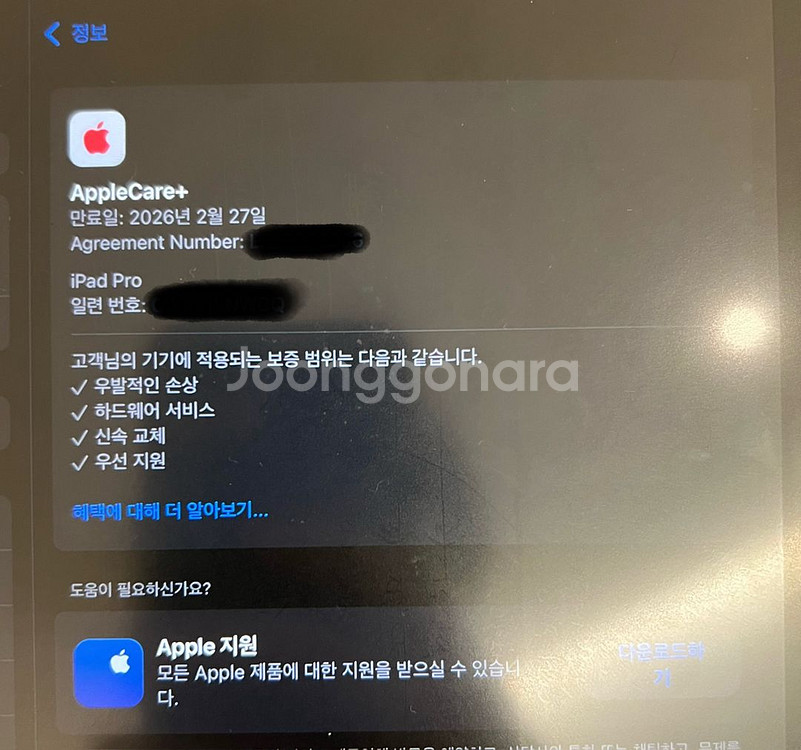 아이패드프로 11 3세대 2tb 셀룰러+애케플+펜슬--0