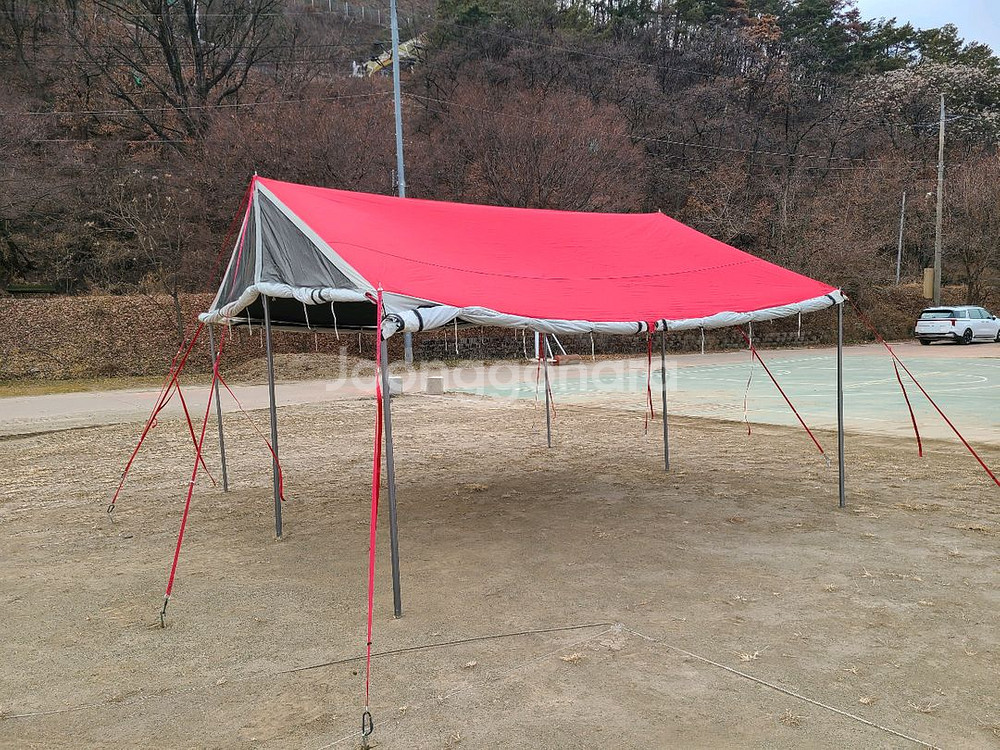 캠핑퍼스트 타프쉘 퍼스트쉘 풀셋 체리색상--0