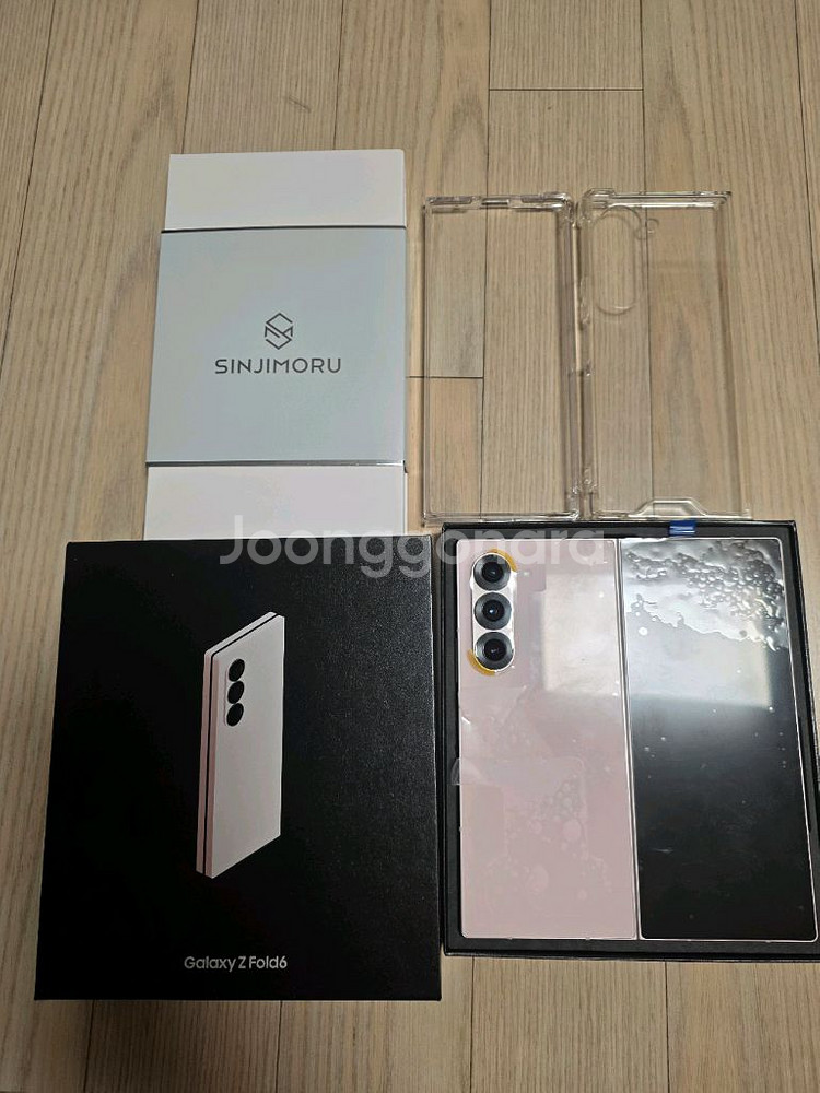 갤럭시 폴드6 핑크 512GB 올갈이 (삼캐플 O)--0