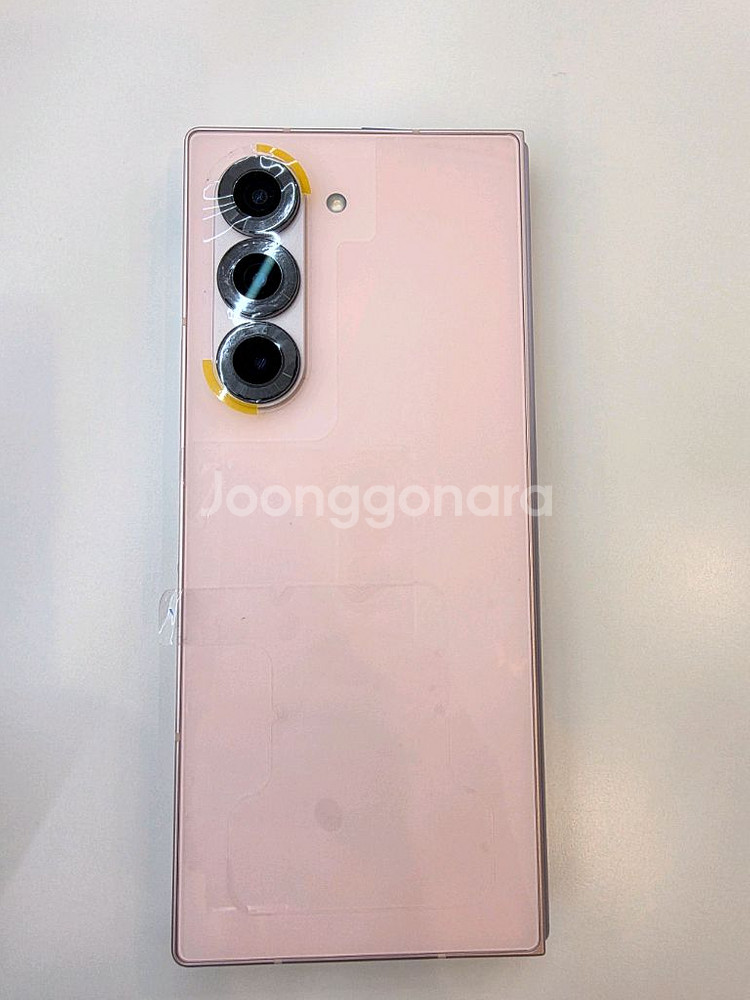 갤럭시 폴드6 핑크 512GB 올갈이 (삼캐플 O)--2