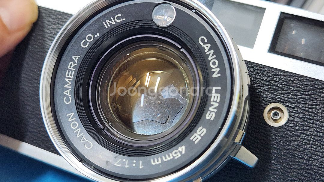 캐논 캐노넷 QL17 45mm f1.7 필름카메라--2