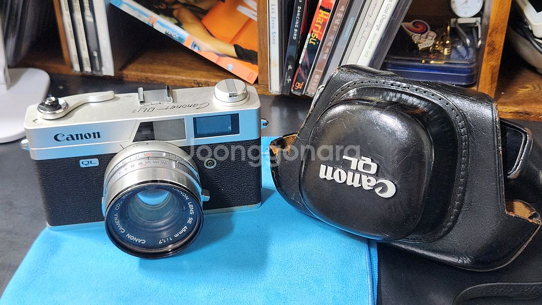 캐논 캐노넷 QL17 45mm f1.7 필름카메라--9