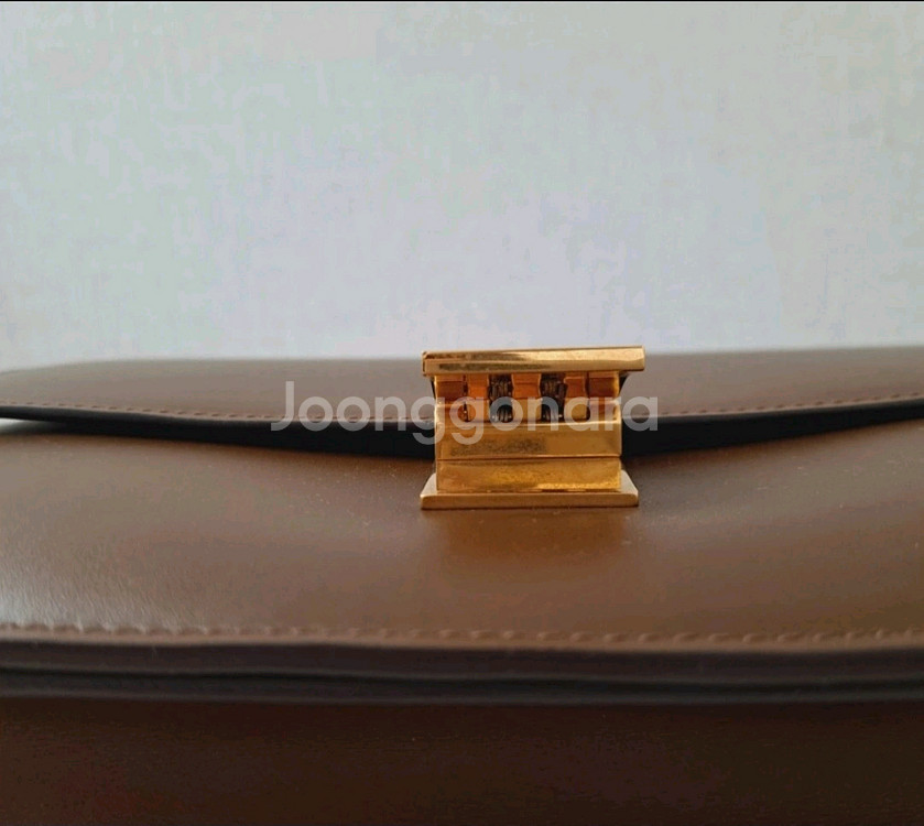 셀린느 클래식박스 카멜 미듐--3