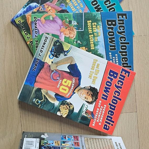 encyclopedia brown 10권+4권+음원파일