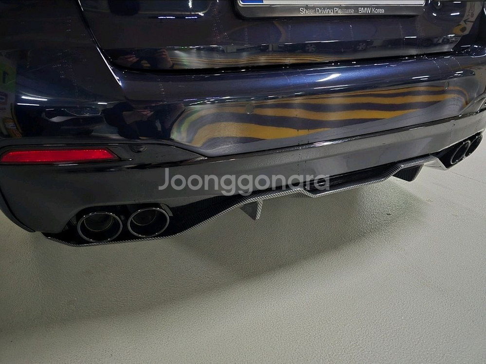 BMW 5시리즈(G30 LCI) 리어디퓨저/쿼드배기팁--0