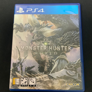 PS4 몬스터헌터 월드