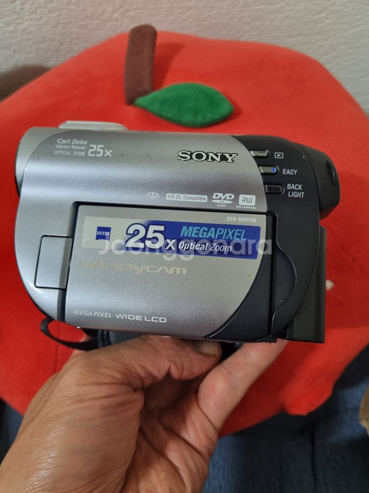 소니 dcr-dvd708 빈티지 캠코더 핸디캠--0