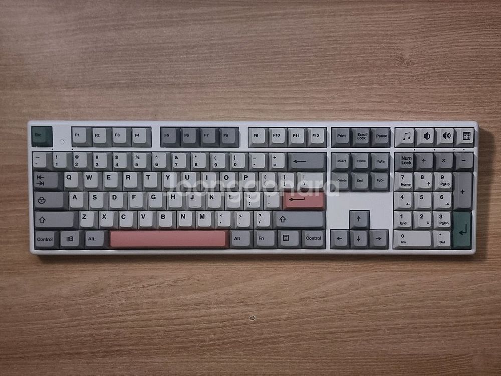 윤활) 한성 GK898B 35g 노뿌 무접점 키보드--0