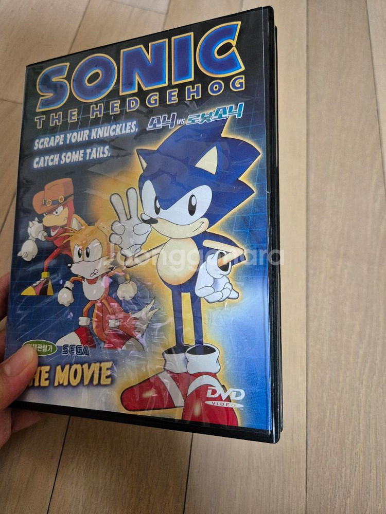 소닉 vs 로봇 소닉 DVD--2
