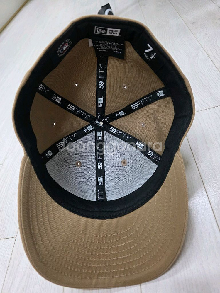 뉴에라 LA 다저스 스냅백 59FIFTY 카키 712--3