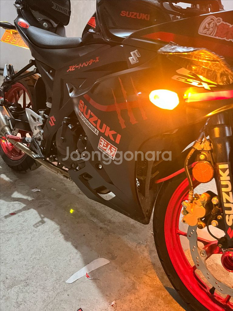 스즈키 24년식 GSX-R125 오토바이 4천키로--1