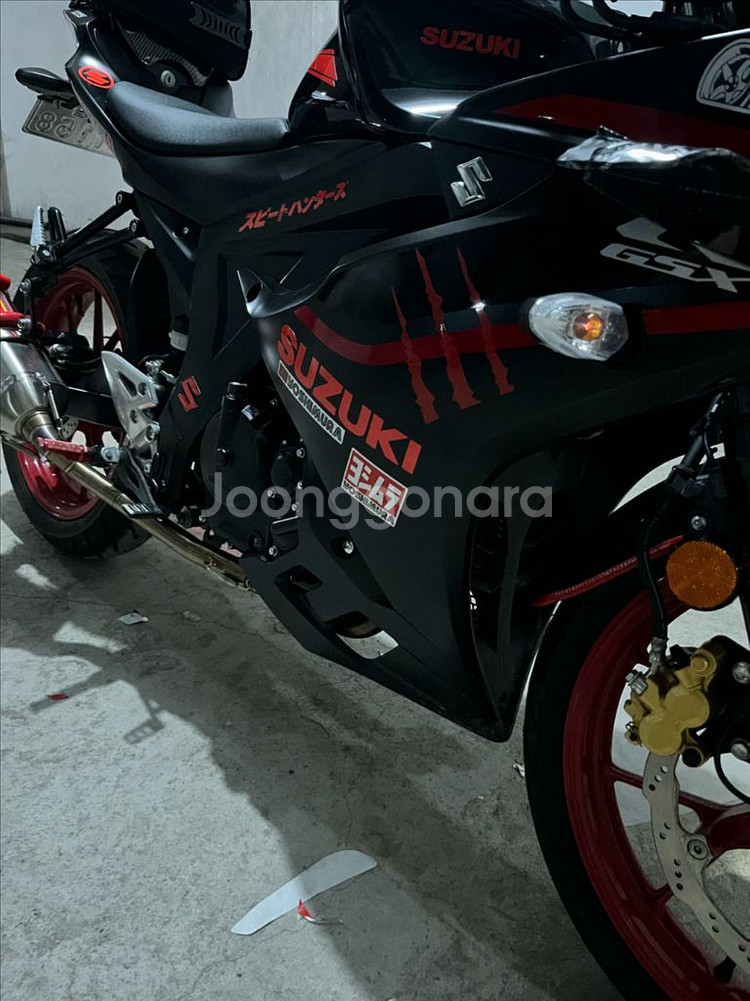 스즈키 24년식 GSX-R125 오토바이 4천키로--4