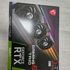 MSI RTX 3060 Ti 게이밍 X 트리오 팔아요