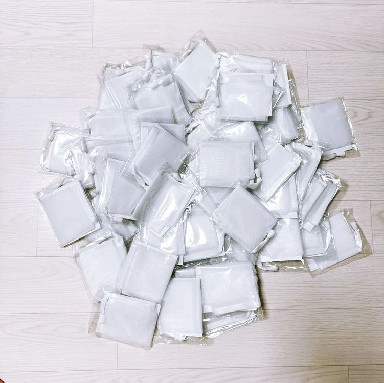 고급형 이중 비누거품망 158개--1