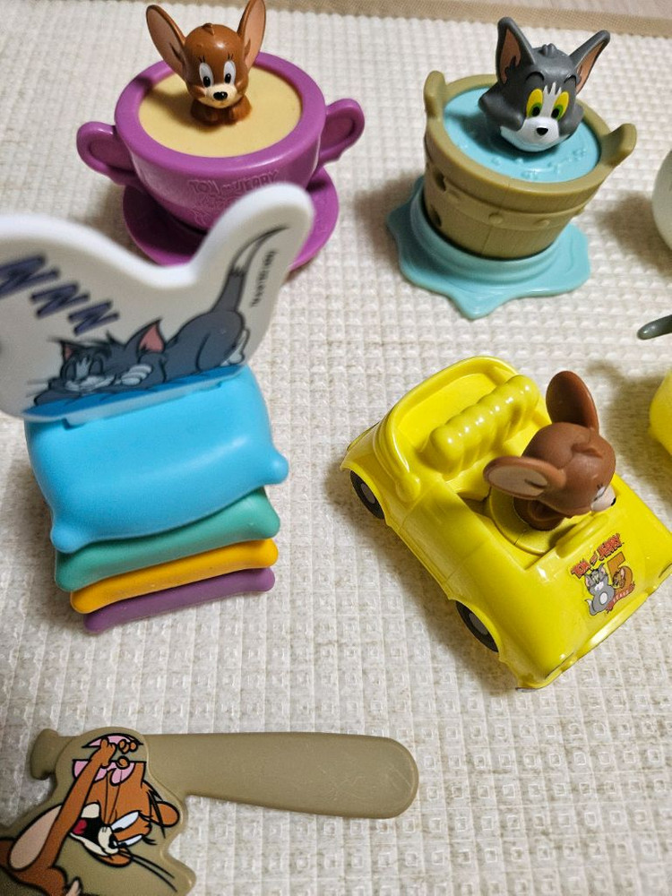 해피밀 톰과제리 6종--2