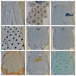 아기옷일괄바디슈트아기우주복