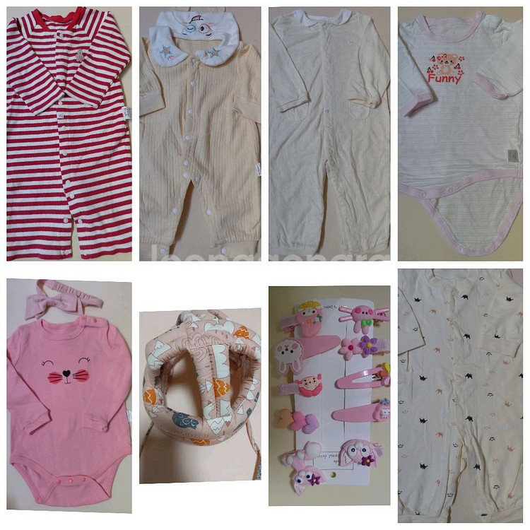 아기옷일괄우주복.바디슈트--0