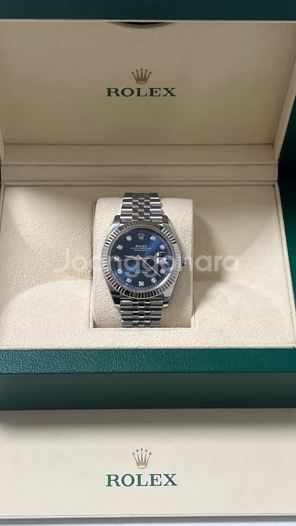 롤렉스 데이저스트 10P 블루다이얼 쥬빌레 41MM--2