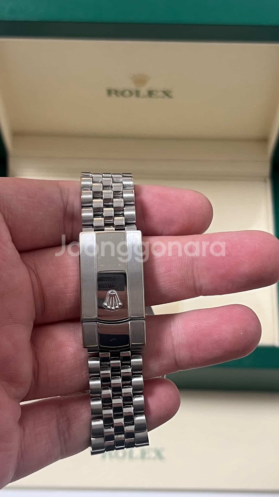 롤렉스 데이저스트 10P 블루다이얼 쥬빌레 41MM--4