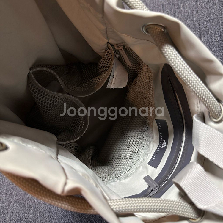 아디다스 x 스텔라 매카트니 원통 백팩--8