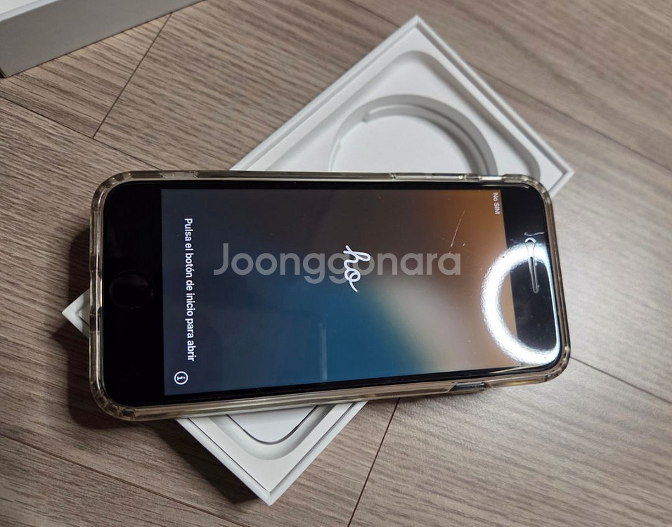 아이폰 se3 64g 블랙 공기계--0