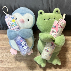 새상품 산리오 UV 자외선 차단 양우산 겸용(인형포함)