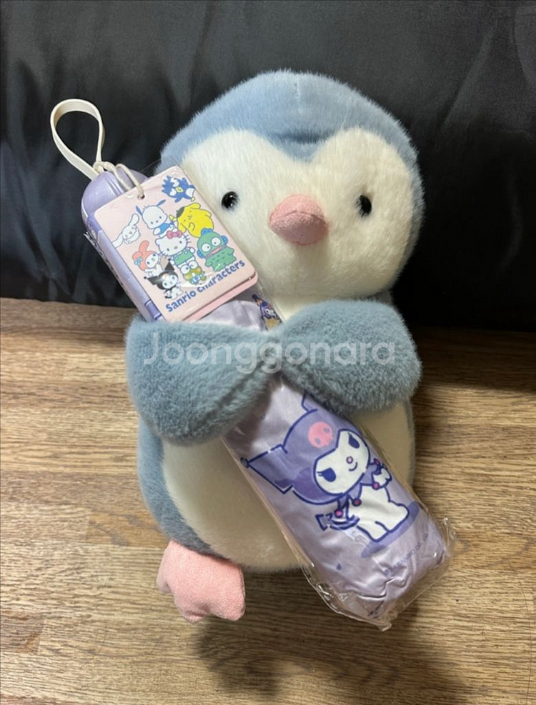 새상품 산리오 UV 자외선 차단 양우산 겸용(인형포함)--2