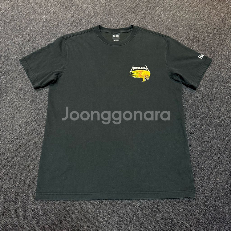 뉴에라 x 메탈리카 반팔 티셔츠--0