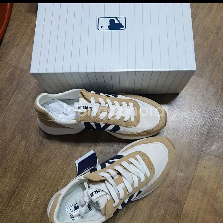 새사품 MLB 남성운동화 32SHX1111 청키 조거--2