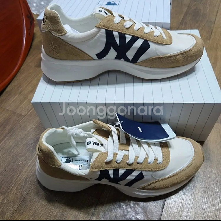 새사품 MLB 남성운동화 32SHX1111 청키 조거--3