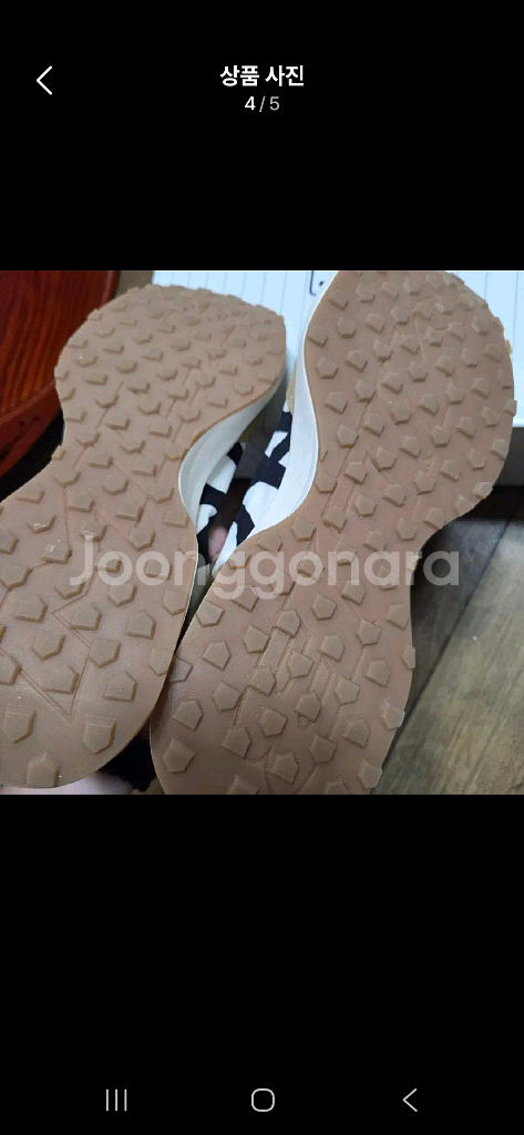 새사품 MLB 남성운동화 32SHX1111 청키 조거--4