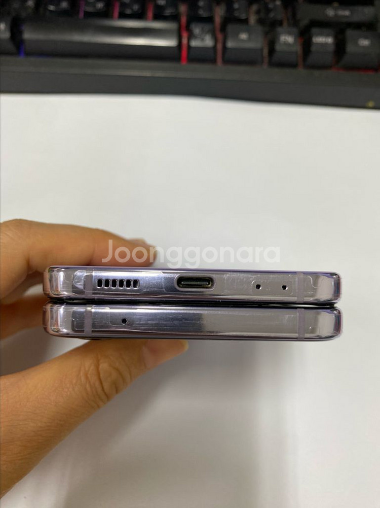 삼성리퍼폰 갤럭시Z플립4 퍼플 SSS급 256G 미사용--8