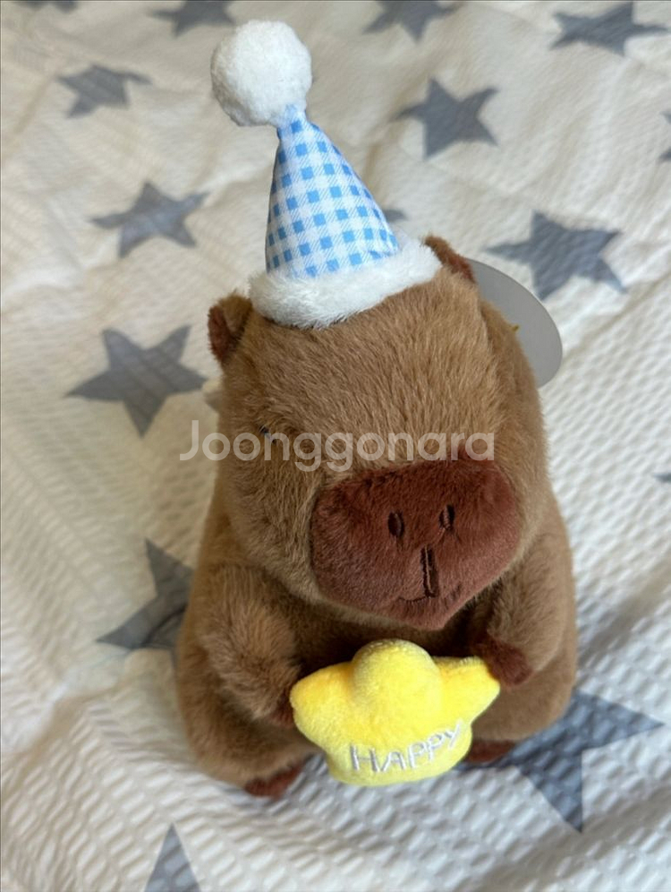 새상품 엔젤 카피바라 봉제 인형 22-23cm--0