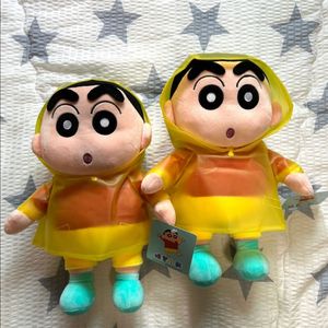 새상품 우비 짱구 인형 35cm