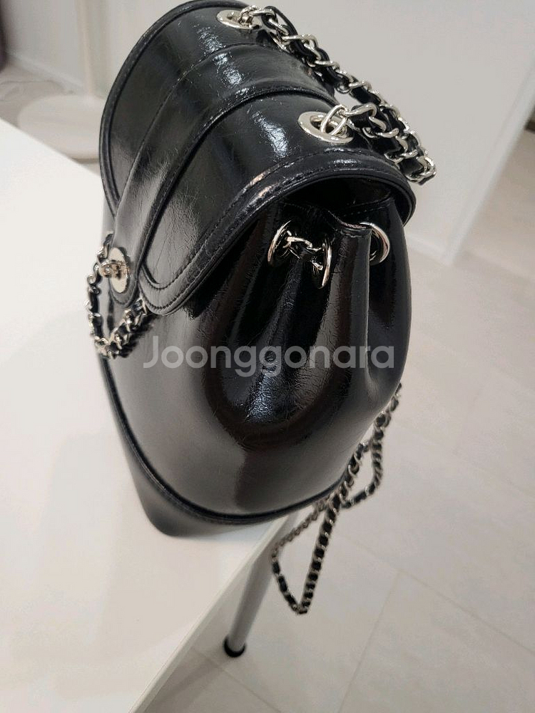 A급) 카디널레드 하우아백 블랙 은장--6