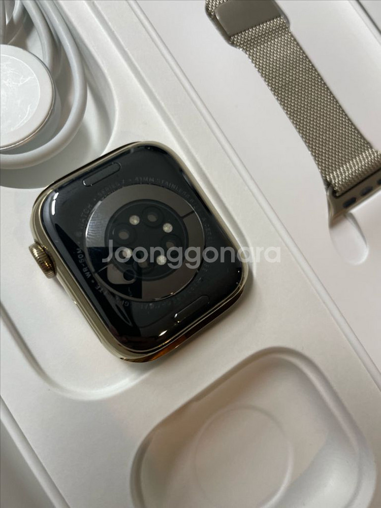 애플워치7스테인리스 41mm SSS급 밀레니즈--1
