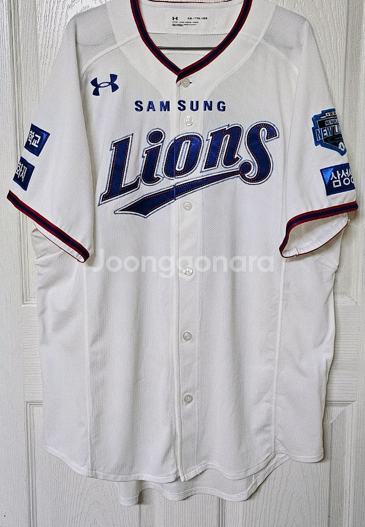 [2XL] 삼성라이온즈 언더아머 홈 유니폼(오승환)--0