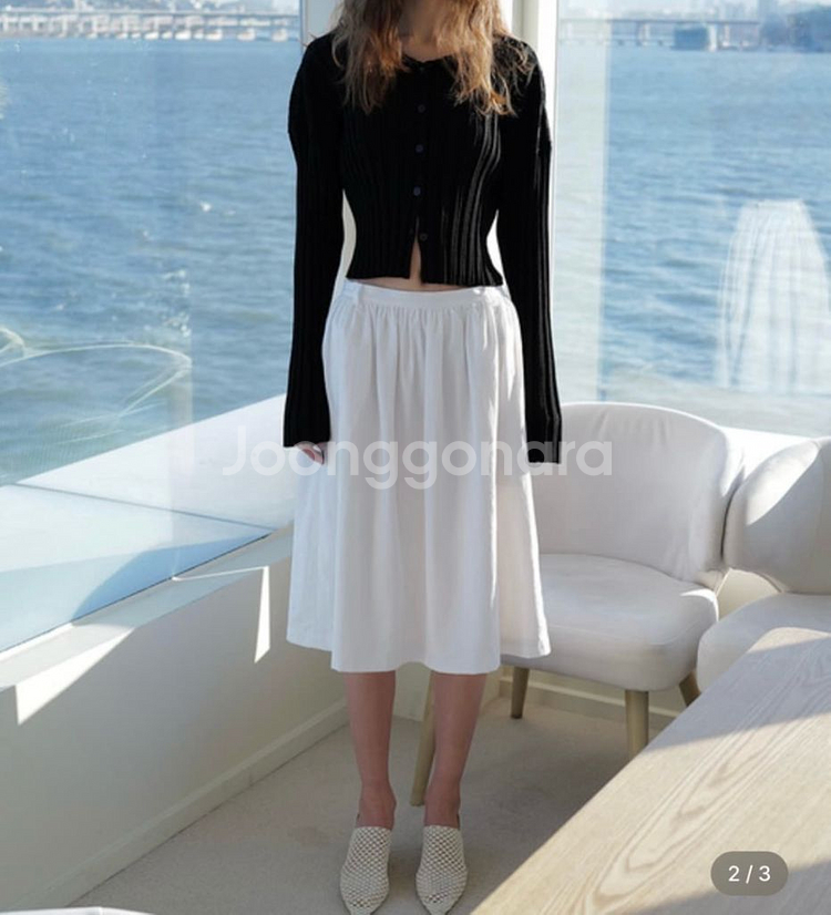 르셉템버 FLORE MID FLARE SKIRT--0
