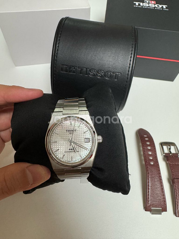 티쏘 PRX 35mm 오토매틱 마더오브펄(화이트자개)--4