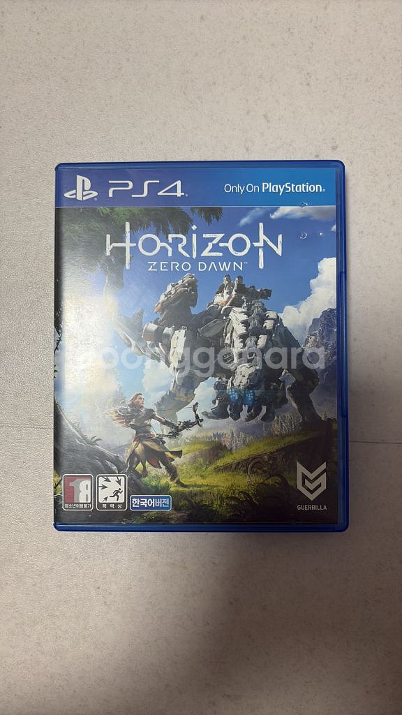 ps4 호라이즌 제로던,갓오브워4,몬스터헌터 월드--0