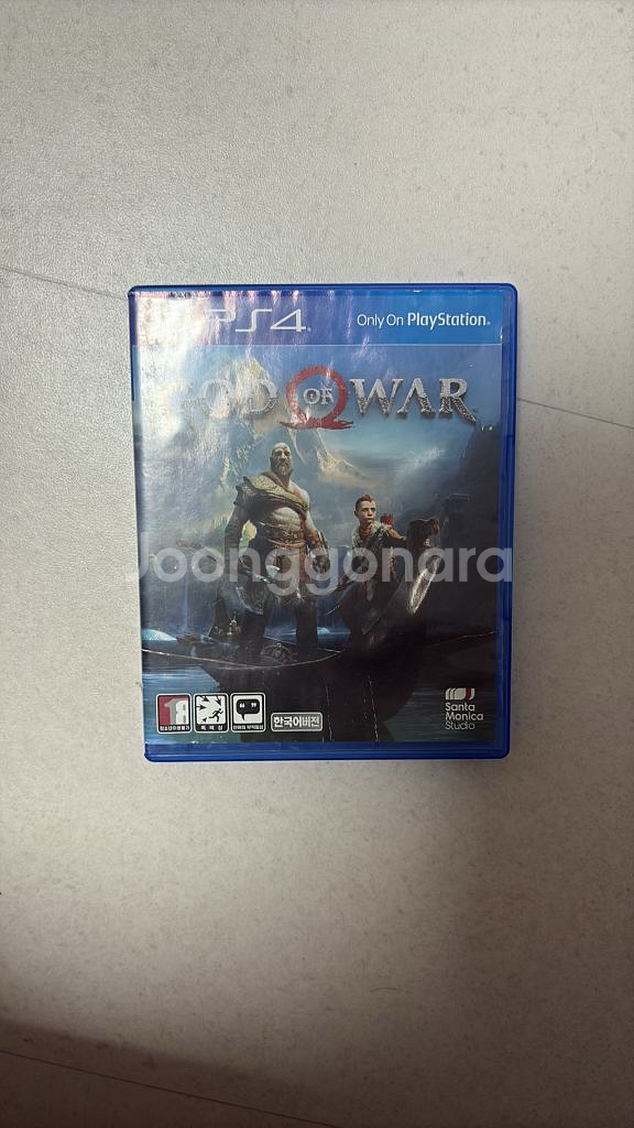 ps4 호라이즌 제로던,갓오브워4,몬스터헌터 월드--1