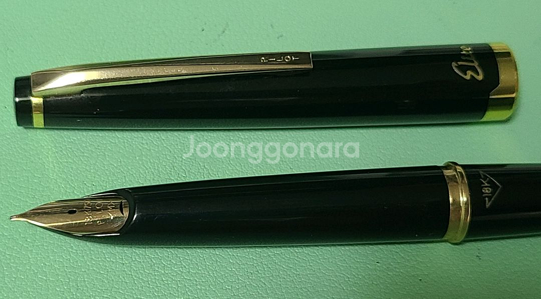 파이롯트 엘리트 18K 네일닙 포켓펜 만년필 M닙--2