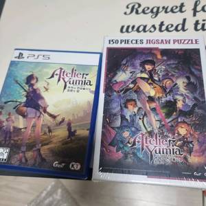 ps5 유미아의 아틀리에 + 직소퍼즐 팝니다