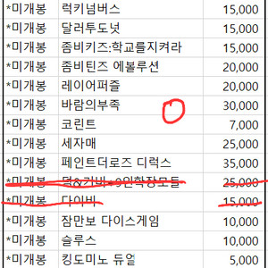 보드게임 이것저것 팔아봅니다.