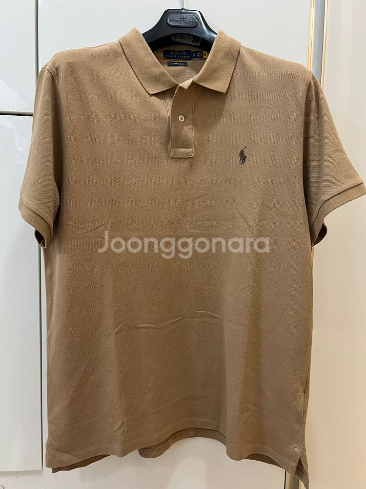 24ss 폴로랄프로렌 베이지반팔카라티 xl--0