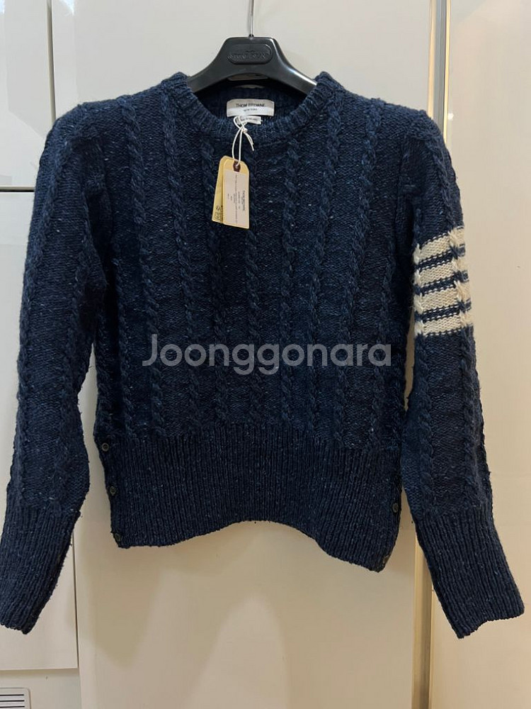 25fw 톰브라운 모헤어 스웨터 2사이즈 (새상품급--0