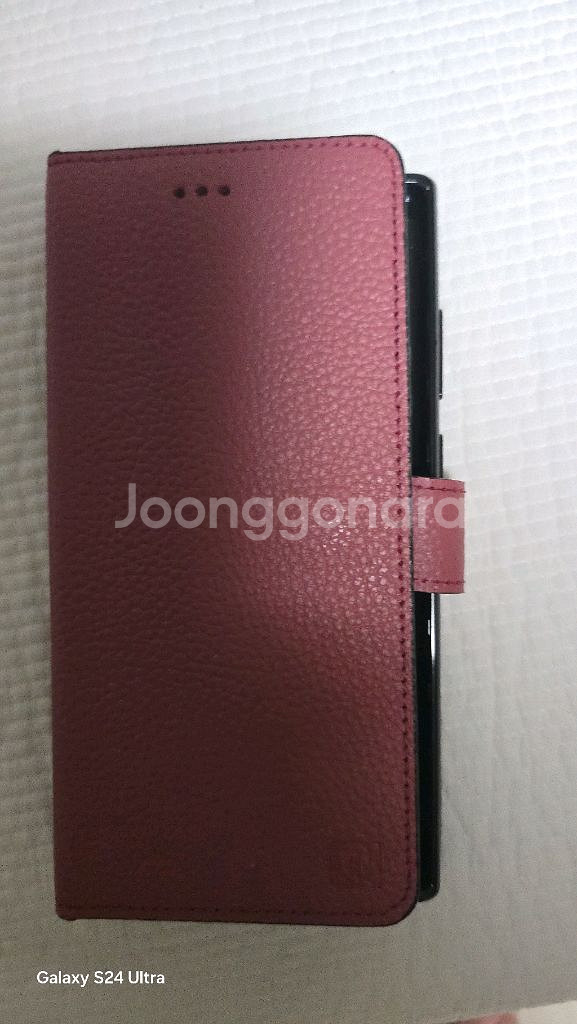 까미또 피코 오플 천연소가죽 다이어리 휴대폰 케이스--2