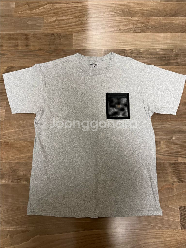 칼하트 포켓 반팔티 (M) (그레이)--0