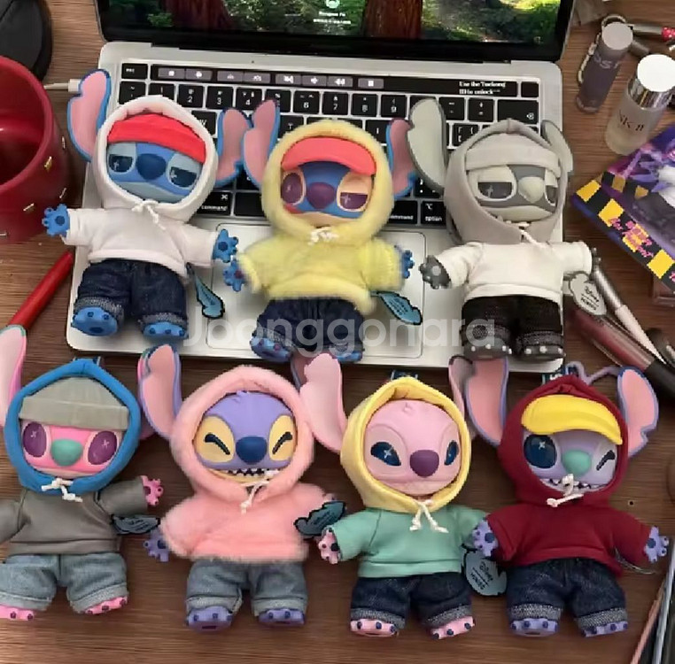 GENZ STREET STITCH 스티치 피규어 키링--0