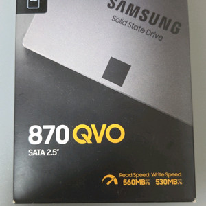미개봉 삼성 SSD 870 qvo 8tb 팝니다